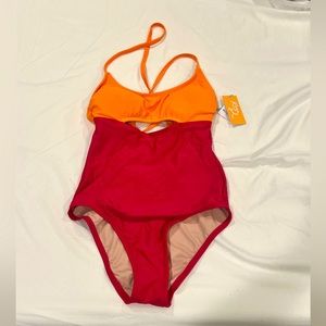 never worn swimsuit with cutout